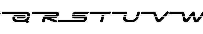 Speeed PERSONAL Regular Font UPPERCASE