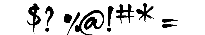 Spell of Asia Font OTHER CHARS