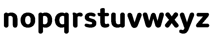 Spheris Bold Font LOWERCASE