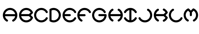 Spheroids X BRK Font LOWERCASE