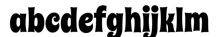 SpicyRice-Regular Font LOWERCASE