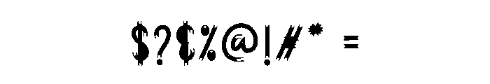 Spider Webs Font OTHER CHARS