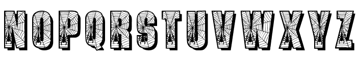 Spiderman Font UPPERCASE