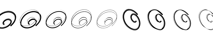 SpiralnauticsTwo Font LOWERCASE