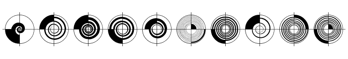 SpiralusKrux Font OTHER CHARS