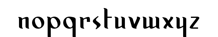 Spirit Medium Font LOWERCASE