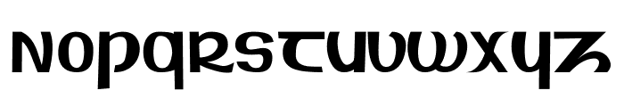 Spirit's Sword Font LOWERCASE