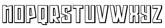 Splashpoint 3D Font UPPERCASE