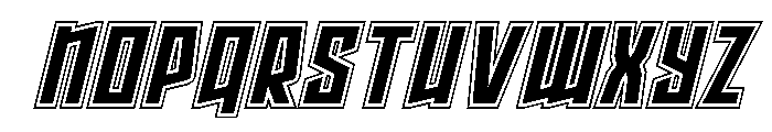 Splashpoint Academy Italic Font LOWERCASE