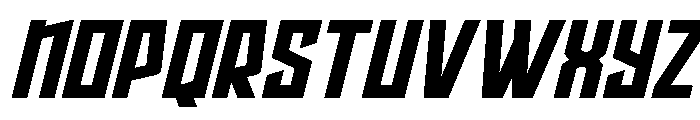 Splashpoint Bold Italic Font UPPERCASE