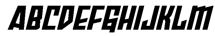 Splashpoint Bold Italic FONT