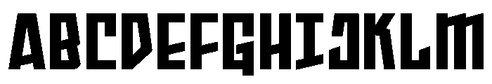 Splashpoint Bold Font UPPERCASE