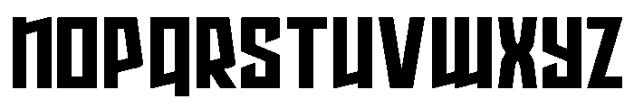 Splashpoint Bold Font LOWERCASE