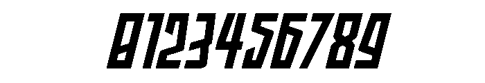 Splashpoint Condensed Italic Font OTHER CHARS