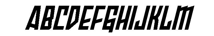 Splashpoint Condensed Italic FONT