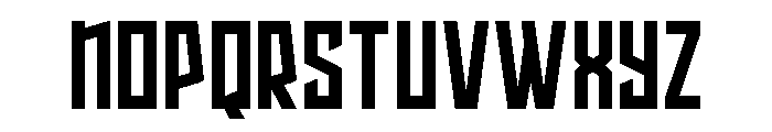Splashpoint Condensed Font UPPERCASE