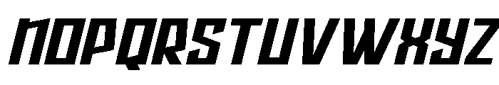 Splashpoint Expanded Italic Font UPPERCASE