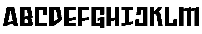 Splashpoint Expanded Font UPPERCASE