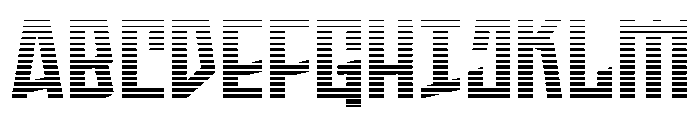 Splashpoint Gradient Font UPPERCASE
