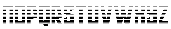 Splashpoint Gradient Font UPPERCASE
