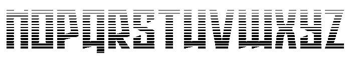 Splashpoint Gradient Font LOWERCASE