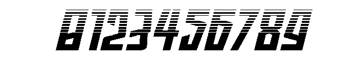 Splashpoint Halftone Italic Font OTHER CHARS