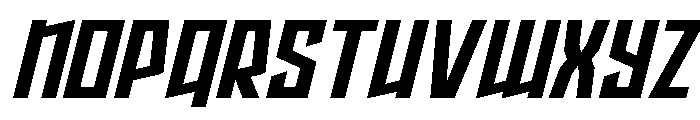Splashpoint Italic Font LOWERCASE