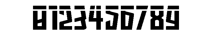 Splashpoint Laser Font OTHER CHARS