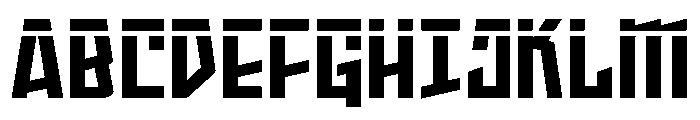 Splashpoint Laser Font UPPERCASE