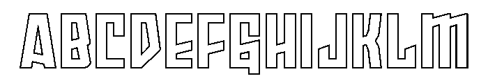 Splashpoint Outline FONT