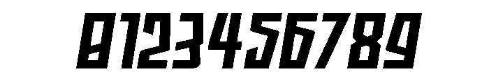 Splashpoint Semi-Italic Font OTHER CHARS