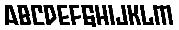 Splashpoint Semi-Leftalic FONT