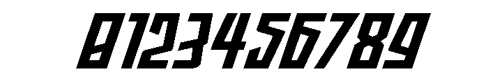 Splashpoint Super-Italic Font OTHER CHARS