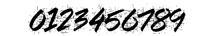 Splat Attack Font OTHER CHARS