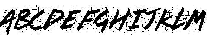 Splat Attack Font UPPERCASE