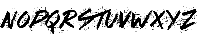 Splat Attack Font LOWERCASE