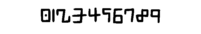 Splatoon - Cephaloblock Medium Font OTHER CHARS