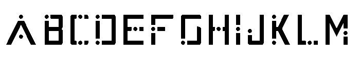 Splints Regular Font UPPERCASE