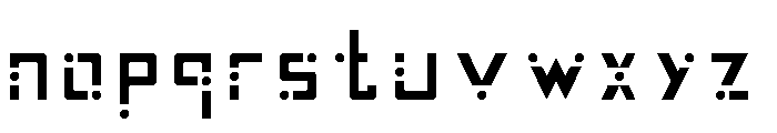Splints Regular Font LOWERCASE
