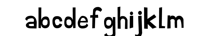 Splither normal Font LOWERCASE