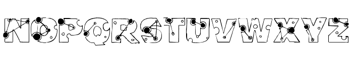 SplittheAtom-Regular Font LOWERCASE