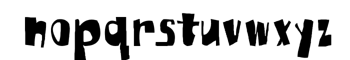 SpongeFont SquareType Font LOWERCASE