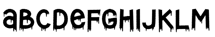 Spooktober Font UPPERCASE
