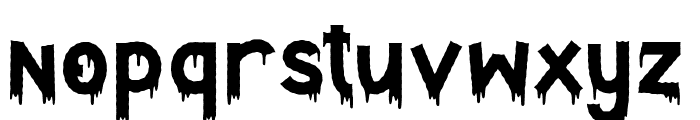 Spooktober Font LOWERCASE