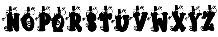 Spooky Barbiey Font UPPERCASE