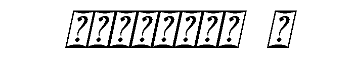 Spooky Bites Italic Demo Italic Font OTHER CHARS
