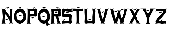 Spooky Ghost - Personal Use Font LOWERCASE