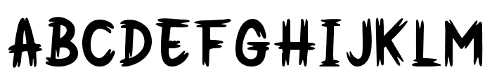 Spooky Hollow Font LOWERCASE