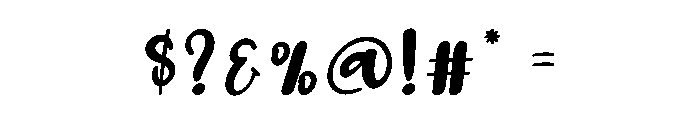 Spooky Island Font OTHER CHARS