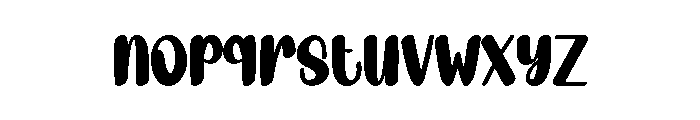Spooky Island Font LOWERCASE